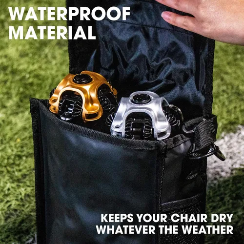 Vista 3 de CLIQ Waterproof Chair Bag - Holds 2, 4, and 6 Chairs for Camping and Outdoor Activities