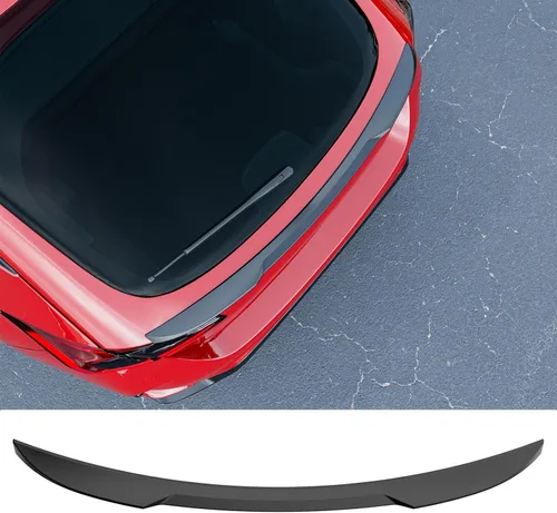 Vista 7 de SZYANG Alerón compatible con Honda Civic Hatchback 2022-2026, alerón de maletero con labio ABS, alerón de ala de repuesto para accesorios Honda