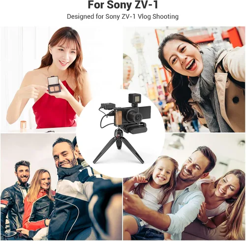 Vista 2 de SMALLRIG Soporte en forma de L con zapata fría para cámara digital Sony ZV1 - 2936