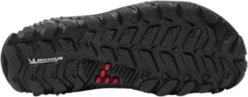 Vista 6 de Vivobarefoot Magna Forest ESC - Zapatillas de senderismo de piel y lana para hombre con suela descalza