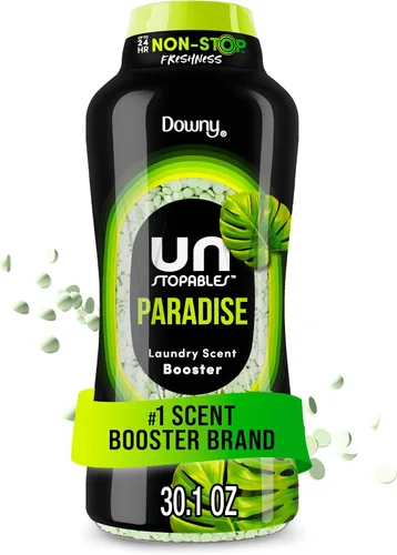 Vista 30 de Downy Unstopables - Perlas potenciadoras de aroma de lavandería para lavadora, exuberante, 10 onzas (paquete de 4)
