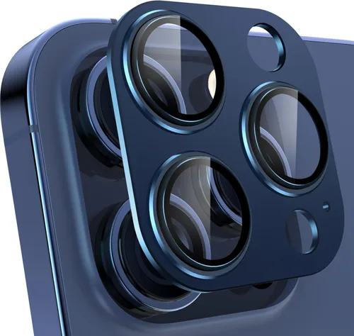 Vista 39 de YWXTW Protector de lente de cámara de vidrio templado para iPhone 14 Pro Max, protección de cobertura completa 3D, tecnología de círculo nocturno