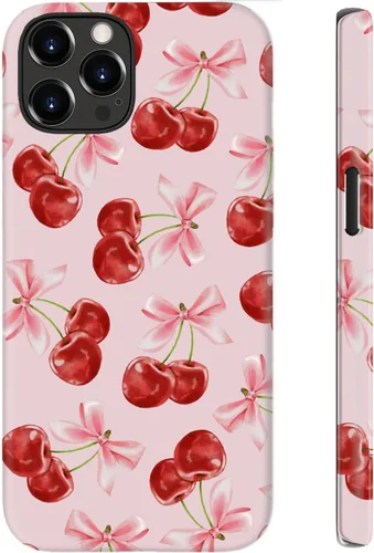 Vista 58 de Funda para iPhone 12 Mini, compatible con carga inalámbrica, protección de doble capa con elegante diseño de flores silvestres, silicona suave +
