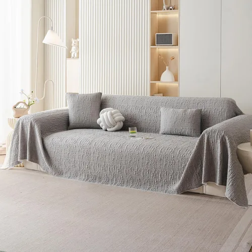 Vista 40 de DREAMINGO Funda de Sillón de Chenilla Fundas de Sofá Jacquard Lavables Protector de Muebles Funda de Sofá Reclinable 1 Cojín Funda de Silla