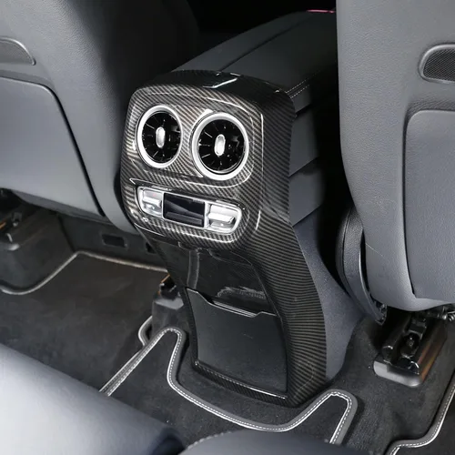 Vista 4 de TOYCIDFG Para Mercedes Benz Clase G W464 G63 G550 G500 G400 G350 2019 2020 Accesorios de coche ABS cromado trasero aire acondicionado cubierta