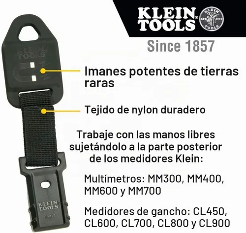 Vista 6 de Klein Tools Multímetro ET600, probador de aislamiento de megohmímetros, resistencia de 4000 ohmios, 125V/250V/500V/1000V, multímetro TRMS de rango