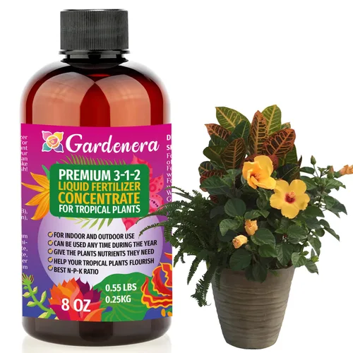 Vista 43 de GARDENERA Fertilizante Líquido Concentrado Multiusos Premium 3-1-2 para Todas las Plantas y Flores de Interior - Promueve el Crecimiento de Biomasa