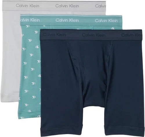 Vista 17 de Calvin Klein Calzoncillos Bóxer Brief Clásicos de Algodón para Hombre (3 unidades)