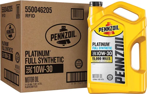Vista 19 de Aceite de motor completamente sintético Platinum Full Synthetic 5W-30 de Pennzoil (1 unidad, 5 cuartos de galón)