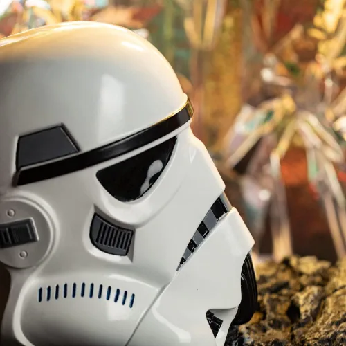 Vista 6 de Imperial Stormtrooper - Máscara de casco para adultos y niños, color negro