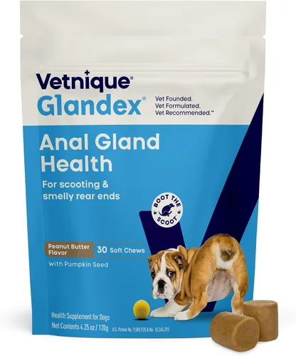 Vista 16 de Vetnique Glandex Advanced Strength - Glándula anal masticable para perros