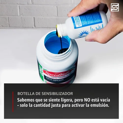 Vista 4 de Speedball Diazo juego de emulsión fotográfica