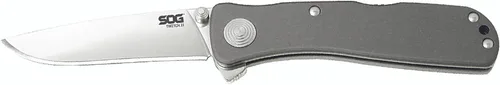 Vista 7 de SOG Twitch II Drop Point 2.65in Everyday Carry Portable Compact Well-Rounded Camping Pocket Folding Knife AUS-8 Steel Blade