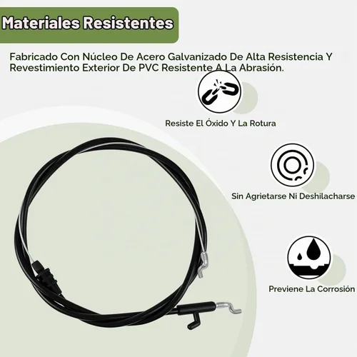 Vista 5 de Cable de control para cortacésped, freno y embrague, compatible con 48 pulgadas Cub Cadet MTD Yard Machines Yard Man Craftsman Troy-Bilt Husky
