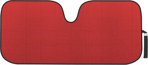 Vista 12 de Motor Trend Parasol para parabrisas para automóvil, camión y SUV, negro - Parasol plegable para ventana delantera, protección contra el calor