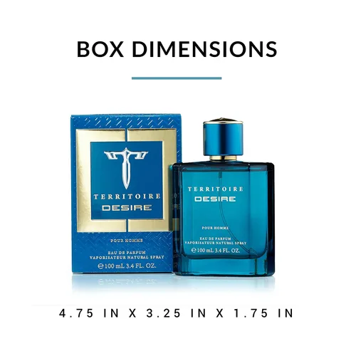 Vista 6 de Territoire Eau De Parfum, Colonia para hombre (Desire)