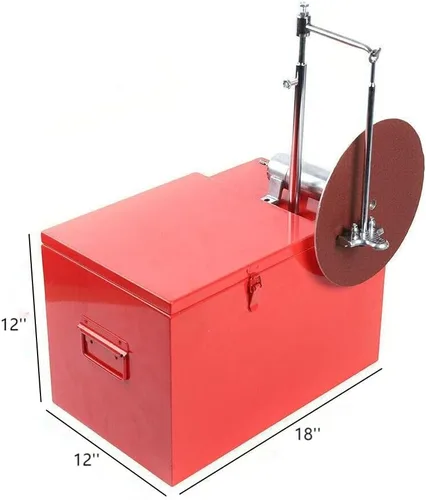 Vista 3 de Afilador eléctrico de corte de oveja 550 W profesional animal ganado ovejas cabra Grooming Clipper lana cizalla máquina afilador de cuchillos