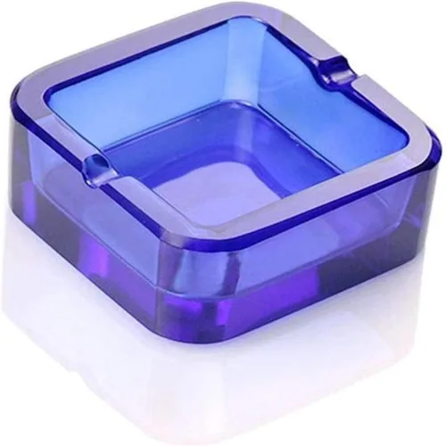 Vista 12 de Cenicero, cenicero de cristal (negro, pequeño)