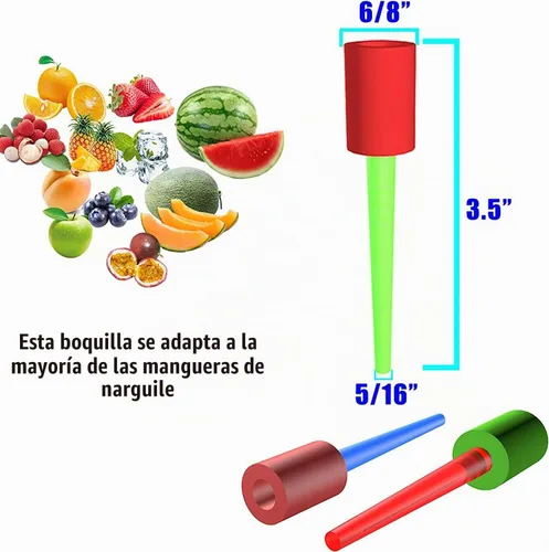 Vista 3 de Puntas de cachimba, puntas de cachimba (puntas de cachimba de caramelo), puntas alegres que brillan en la oscuridad, accesorios de chupete envueltos