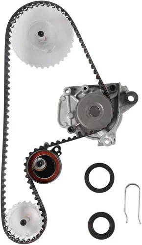 Vista 8 de MOCA Kit de bomba de agua con correa dentada compatible con 2001-2005 para Honda Civic 1.7L