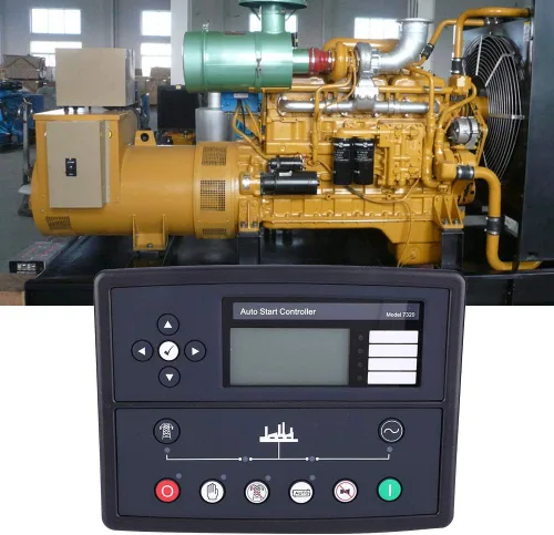 Vista 6 de Módulo de control auto del comienzo del generador en tiempo real, plástico del módulo de control del regulador de 3.5-75Hz DSE7320 8-35VDC