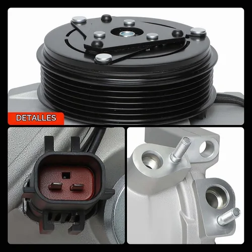 Vista 9 de A-Premium Compresor de Aire Acondicionado AC con Embrague Compatible con Chrysler Town & Country 2008-2010, Dodge Grand Caravan 2008-2010
