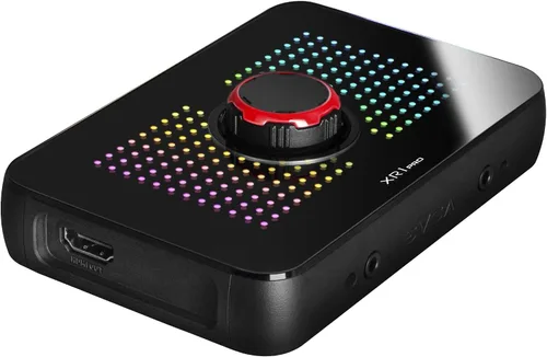 Vista 4 de EVGA XR1 Pro Tarjeta de Captura, Captura/Paso a través de 1440p/4K HDR, Certificada para OBS, USB 3.1, ARGB, Mezclador de Audio, PC, PS5, PS4, Xbox
