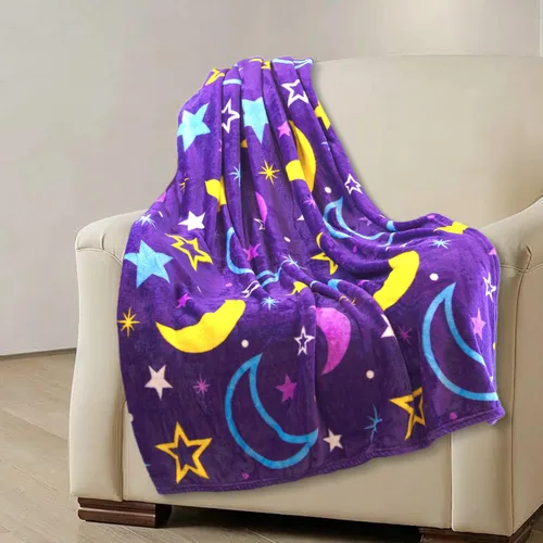 Vista 12 de Manta de baloncesto súper suave de 50 x 60 pulgadas para dormitorio, sala de estar, primavera, vacaciones, niños, bebés, adultos y decoración