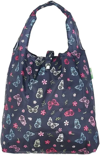 Vista 12 de ECO CHIC Bolsas plegables reutilizables para comestibles, bolsa de compras ligera, reciclada y reutilizable, bolsa plegable impermeable Gafas Gatos