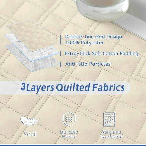 Vista 3 de Arfntevss Fundas de sofá reclinable seccional para sofá reclinable de esquina seccional para perro, lavables, en forma de L, juego de 7 piezas