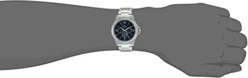 Vista 4 de Titan Workwear - Reloj cronógrafo para hombre, cuarzo, resistente al agua, correa de acero inoxidable