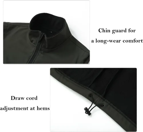 Vista 38 de Msmsse Chaleco ligero para hombre, con cuello alto, sin mangas, para senderismo, correr, golf