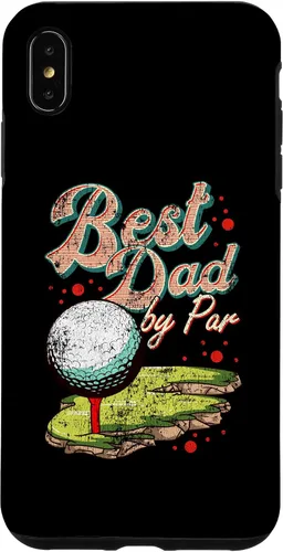 Vista 7 de iPhone 15 Best Dad By Par Golf Golfer Golfing Cute Funny Fan Gag Case