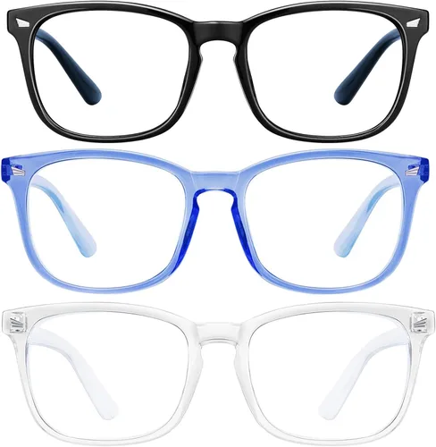 Vista 20 de hunsquer Gafas de luz azul para mujer/hombre