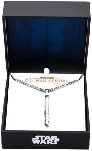 Vista 4 de STAR WARS Collar con colgante de mango de sable de luz 3D Darth Vader