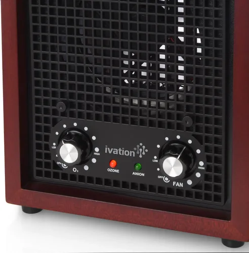 Vista 4 de Ivation Generador de ozono purificador de aire, ionizador y desodorizante, purifica hasta 3,500 pies cuadrados, ideal para polvo, polen, mascotas
