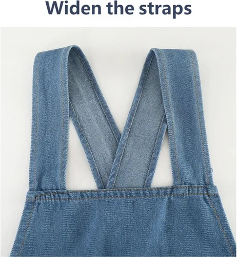 Vista 4 de Delantal Jour para adultos, delantal de algodón ligero con bolsillo frontal, ideal para uso diario, delantales para mujeres y hombres