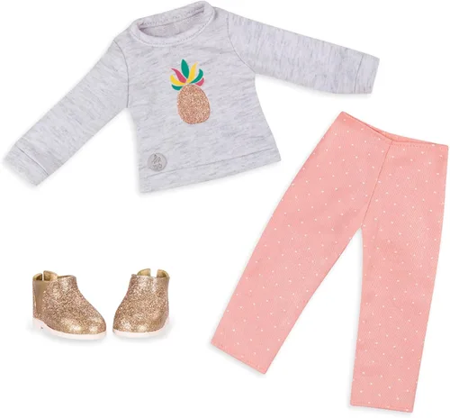 Vista 9 de Glitter Girls Accesorios para muñecas de 14 pulgadas - Juego de mochila y fiesta de pijamas - Tie - Saco de dormir teñido, almohada arcoíris