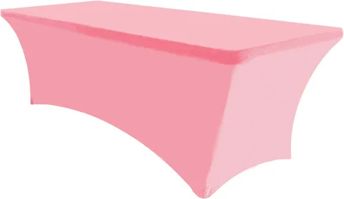 Vista 8 de Eurmax USA - Manteles rectangulares ajustables de elastano de 4 pies, mantel elástico para bodas, eventos o para decorar la mesa del patio