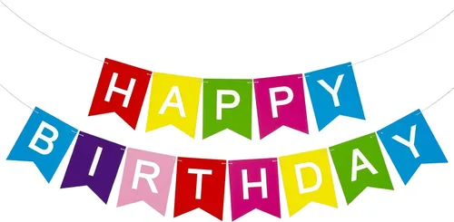 Vista 8 de Cartel de feliz cumpleaños negro y rojo – Guirnalda de letras de bricolaje, pancartas colgantes para pared y puerta, decoraciones de fiesta