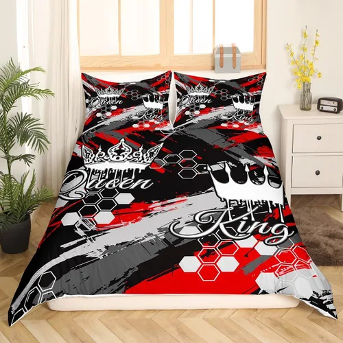 Vista 38 de Juego de ropa de cama con estampado de piel de vaca para niños, juego de funda de edredón con patrón de piel de vaca, juego de funda de edredón