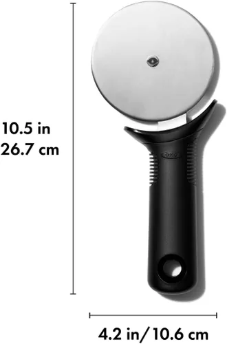 Vista 2 de OXO Good Grips - Rueda y cortador de pizza de 3.5 pulgadas