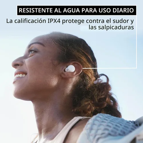 Vista 9 de Sony LinkBuds S - Auriculares de botón verdaderamente inalámbricos con cancelación de ruido con Alexa integrado, auriculares Bluetooth compatibles