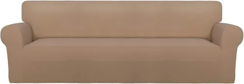 Vista 112 de PureFit Funda súper elástica para sofá reclinable con bolsillo, funda de sofá suave y antideslizante de elastano, lavable, protector de muebles
