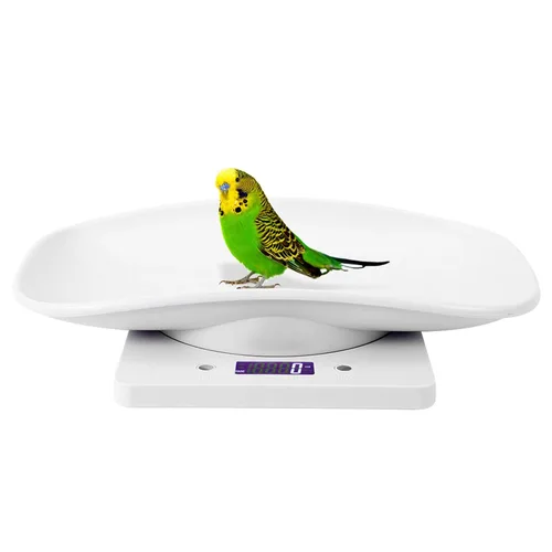 Vista 3 de Báscula digital de 0.04 oz-22.0 lbs, escala electrónica LCD, alta báscula multifuncional para mascotas con plástico sin almohadilla deslizante