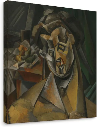 Vista 12 de Niwo ART - Montañas y mar, serie de pinturas más famosas del mundo, lienzo de pared para decoración del hogar, envoltura de galería, estirado