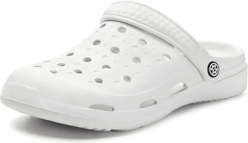 Vista 9 de Gaatpot Zuecos de jardín para hombre y mujer, con soporte de arco, unisex, zapatos de jardinería, sandalias de playa
