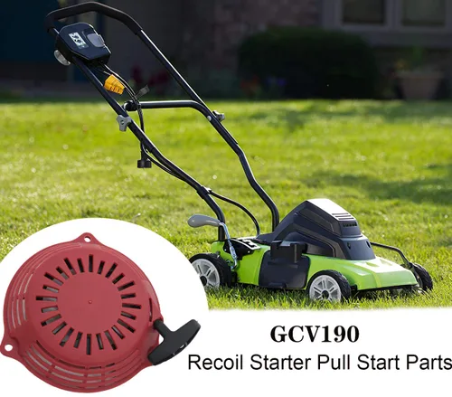 Vista 7 de Arrancador de retroceso por tracción para Honda GCV190, GCV190A, GCV190LA, GSV190AE Repuesto para 28400-Z0Y-013ZB