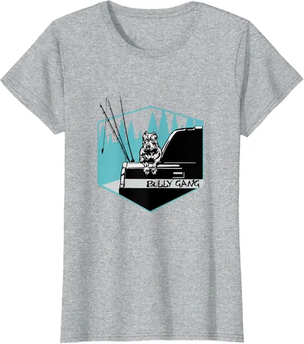 Vista 30 de Camiseta American Bully Gang, Negro