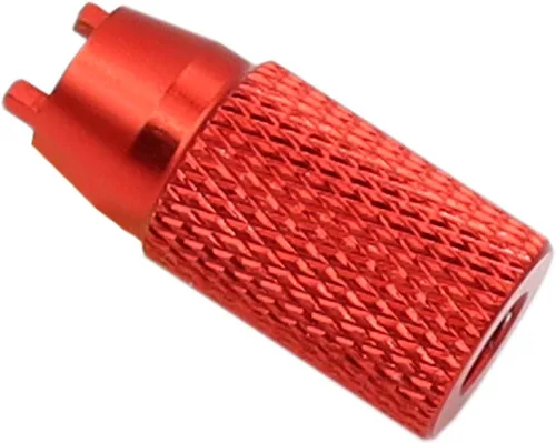 Vista 4 de 8 tuercas de interruptor de transmisor de control de aluminio y llave de instalación compatibles con control remoto Futaba JR/frsky Interruptor